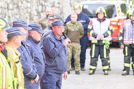 Regijska gasilska vaja "Gozdni požar na Semiški gori"